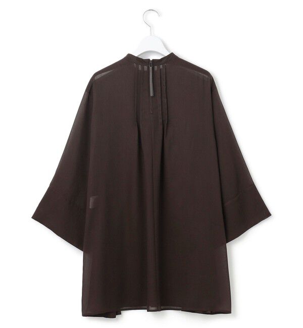 23区「【洗える】シアービエラ チュニック ブラウス」|シャツ・ブラウス|