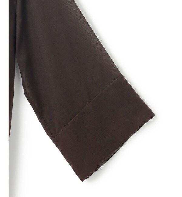 23区「【洗える】シアービエラ チュニック ブラウス」|シャツ・ブラウス|