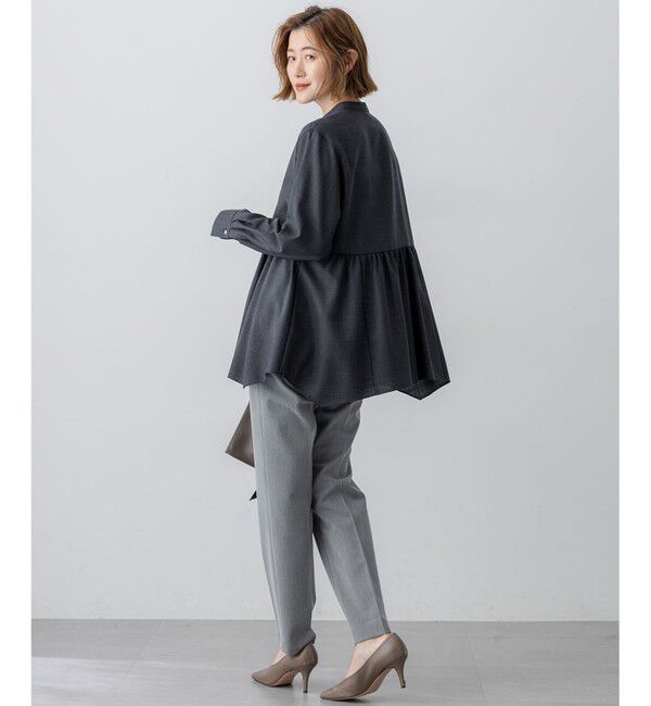 23区「【VERY掲載/撥水加工/洗える】TRストレッチギャバ テーパード パンツ」|その他|