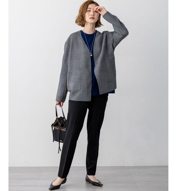 23区「【VERY掲載/撥水加工/洗える】TRストレッチギャバ テーパード パンツ」|その他|