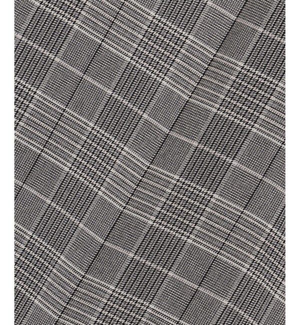 23区「【洗える】ウォームストレッチ チェック ワイド パンツ」|その他|