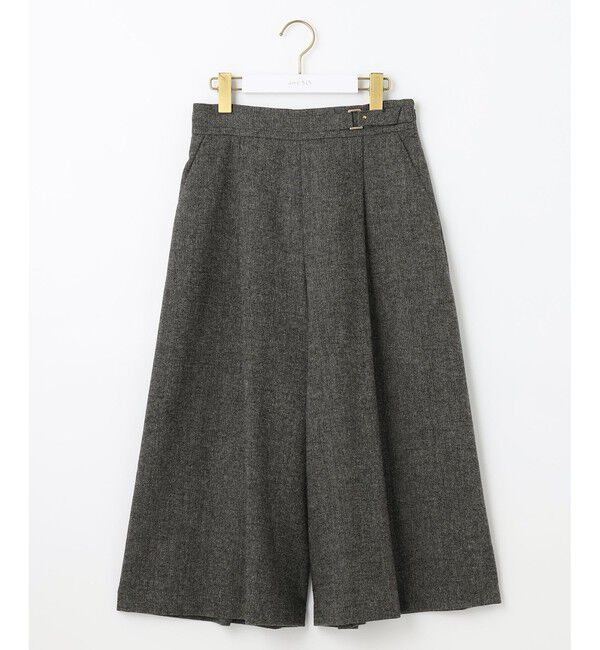 any SiS「ホームスパンワイドクロップド パンツ」|その他|