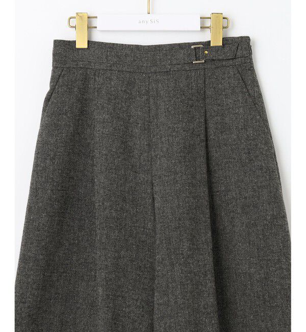 any SiS「ホームスパンワイドクロップド パンツ」|その他|