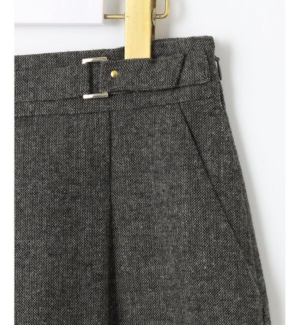 any SiS「ホームスパンワイドクロップド パンツ」|その他|