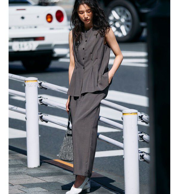 ANY SIS「【接触冷感・速乾・UVカット・洗える】スイートクール ワイドパンツ」|その他|