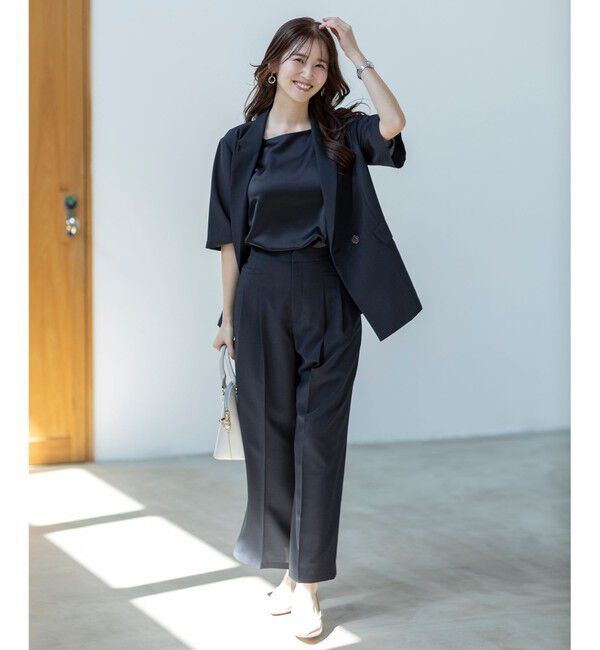 ANY SIS「【接触冷感・速乾・UVカット・洗える】スイートクール ワイドパンツ」|その他|