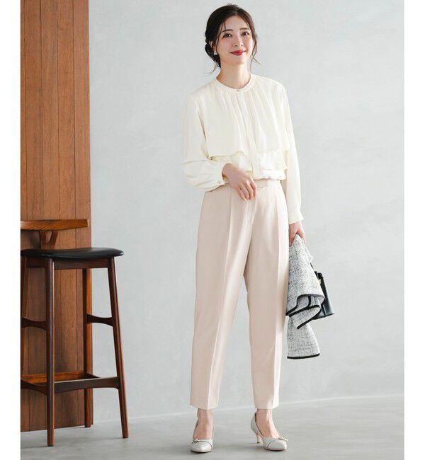 ANY SIS「【セットアップ対応】セレモニーダブルクロス テーパードパンツ」|その他|