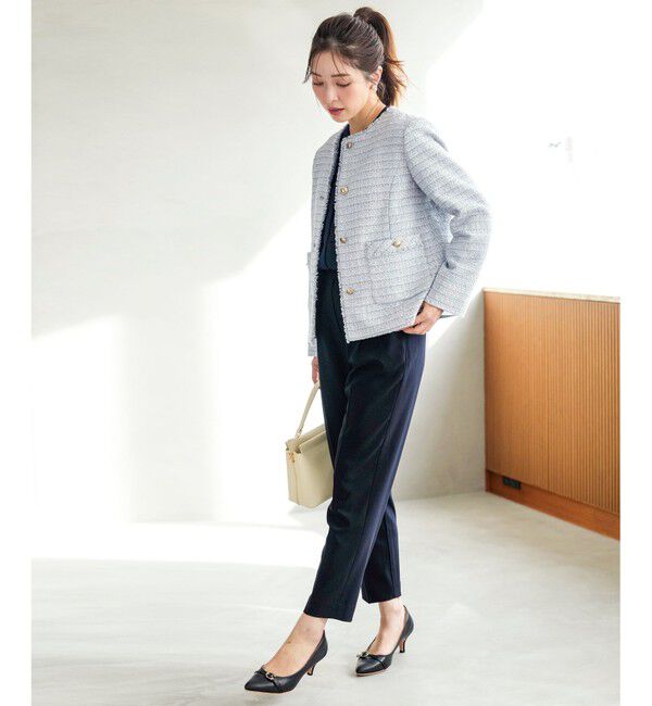 ANY SIS「【セットアップ対応】セレモニーダブルクロス テーパードパンツ」|その他|