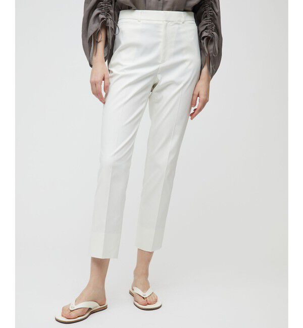 BEIGE,「COWBERRY / クロップドパンツ」|その他|Ecru