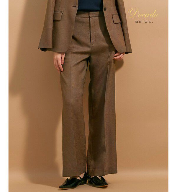 BEIGE,「CAROLE / ワイドパンツ」|その他|Mocha