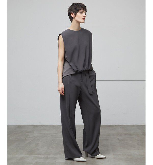 BEIGE,「【洗える・L-size】CINDY / ワイドタックパンツ」|その他|