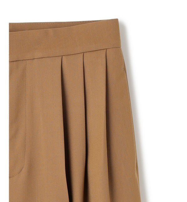 BEIGE,「【洗える】STEVIA / ウール混タックワイドパンツ」|その他|