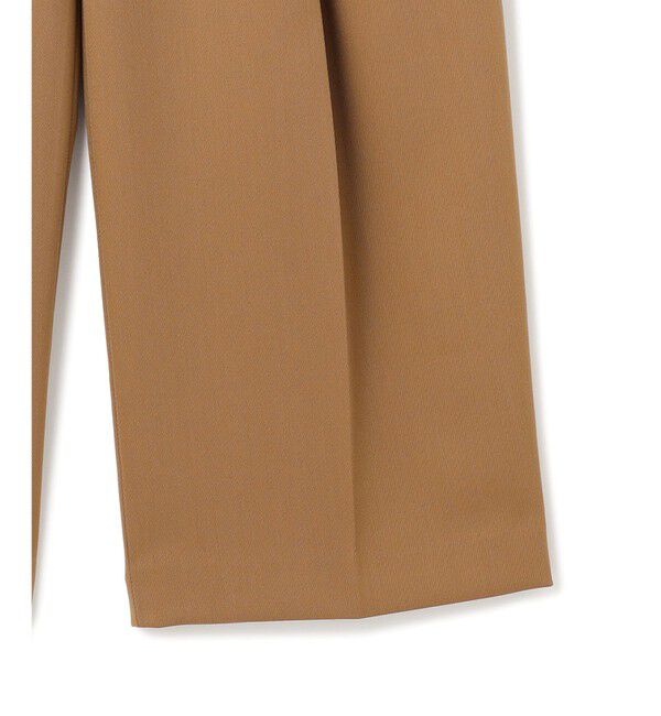 BEIGE,「【洗える】STEVIA / ウール混タックワイドパンツ」|その他|