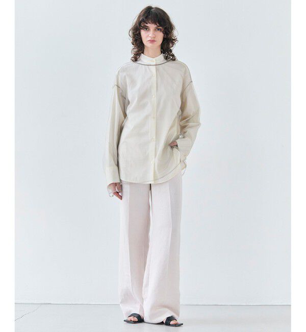 BEIGE,「【GISELe ６月号掲載】CRINUM / ストレートリネンパンツ」|その他|