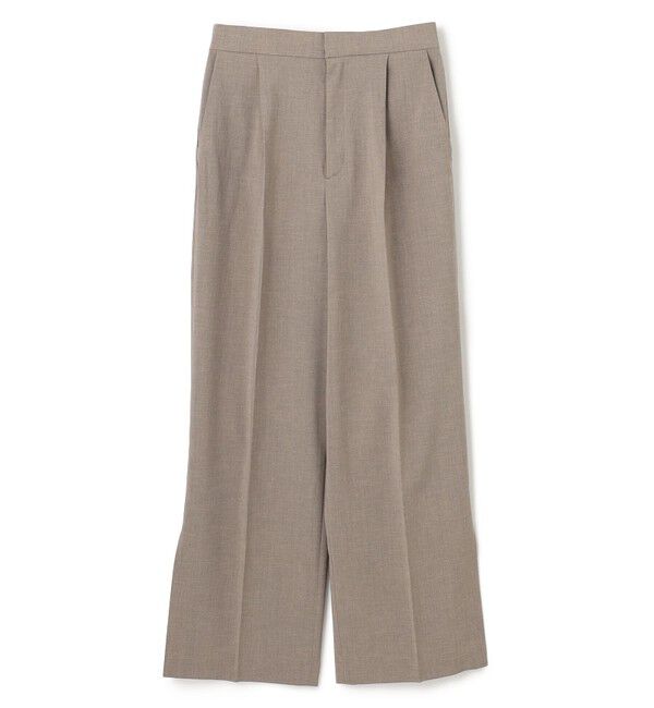 BEIGE,「【洗える/接触冷感/速乾/UVケア対応】BATEAU / イージーウエストサイドスリットタックパンツ」|その他|