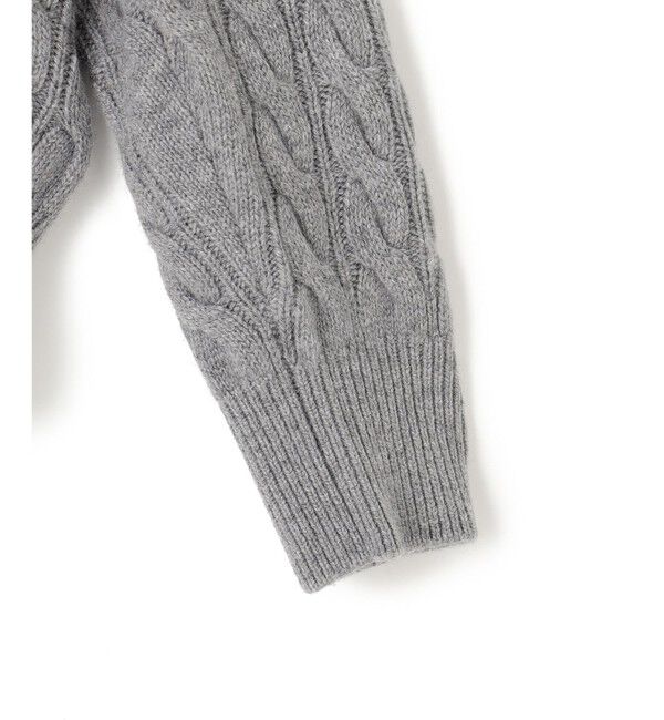 BEIGE,「【洗える】SEDONA / ウールカシミヤケーブルニット」|ニット・セーター|