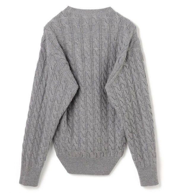 BEIGE,「【洗える】SEDONA / ウールカシミヤケーブルニット」|ニット・セーター|