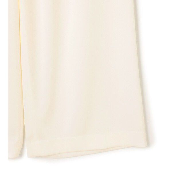 BEIGE,「【洗える】LLOYD / ハンマーサテンイージーワイドパンツ」|その他|