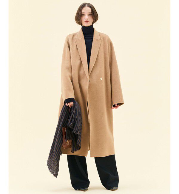 BEIGE,「【Precious掲載】MONTAIGNE / イージーウエストウールワイドパンツ」|その他|