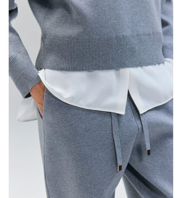 BEIGE,「【洗える】TAFT / コットンカシミヤトラウザーパンツ」|その他|