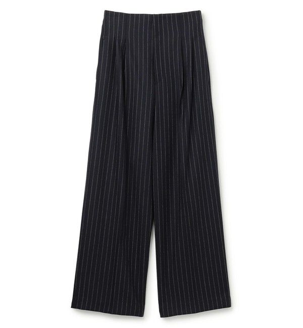BEIGE,「【Precious掲載】DELAND / ウールピンストライプハイウエストタックパンツ」|その他|