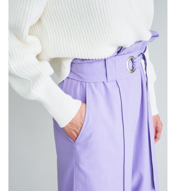  「リングベルトワイドパンツ」|その他|