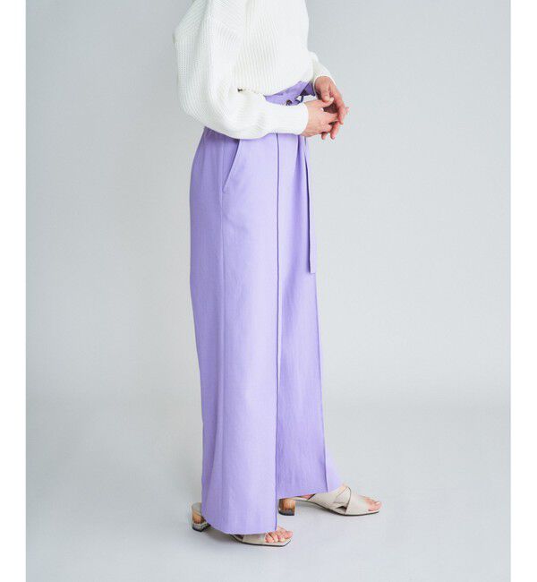  「リングベルトワイドパンツ」|その他|