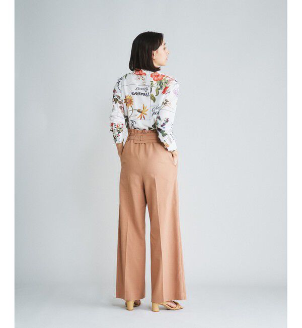  「リングベルトワイドパンツ」|その他|