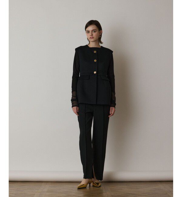  「インサイドスリットスリムパンツ」|その他|