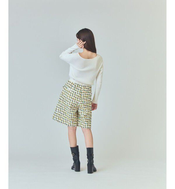  「チュールヤーンツイードパンツ」|その他|