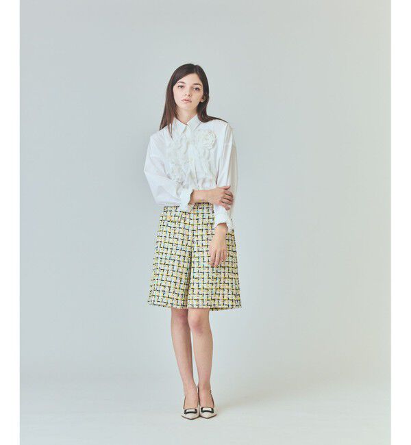  「チュールヤーンツイードパンツ」|その他|