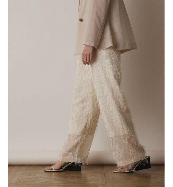  「フリンジワンタックパンツ」|その他|