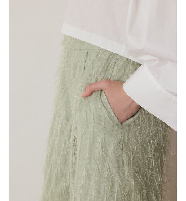  「フリンジワンタックパンツ」|その他|