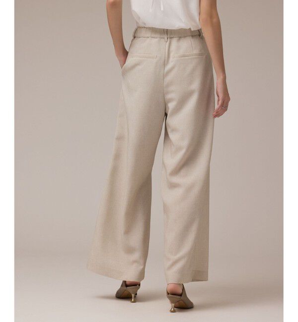 GRACE CONTINENTAL「カラミタックワイドパンツ」|その他|