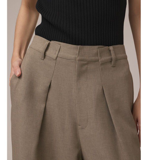 GRACE CONTINENTAL「カラミタックワイドパンツ」|その他|