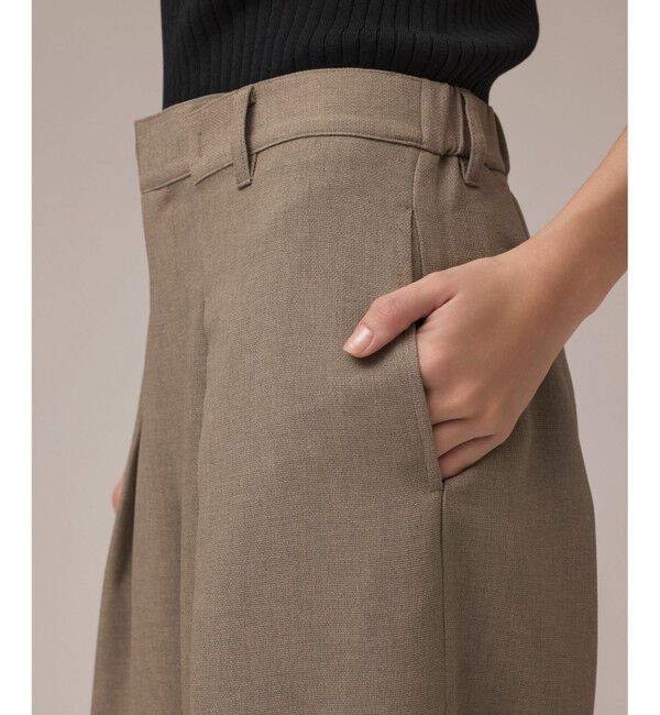 GRACE CONTINENTAL「カラミタックワイドパンツ」|その他|