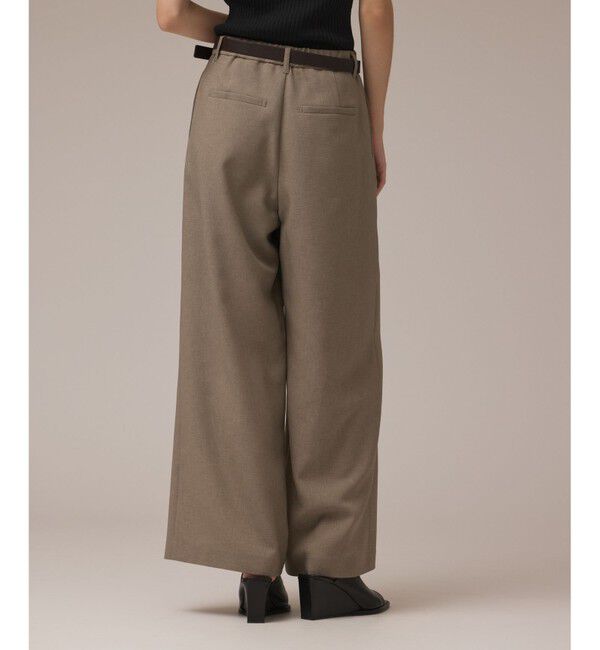 GRACE CONTINENTAL「カラミタックワイドパンツ」|その他|