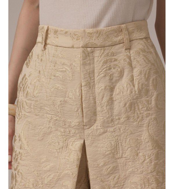 GRACE CONTINENTAL「リーフジャガードショートパンツ」|その他|