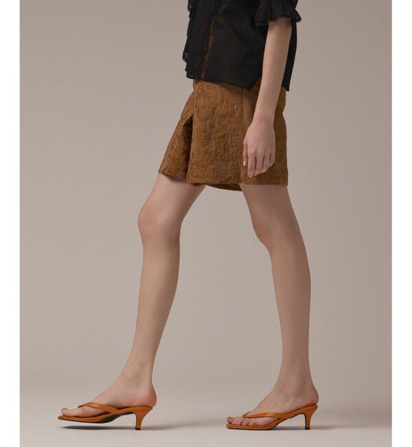 GRACE CONTINENTAL「リーフジャガードショートパンツ」|その他|