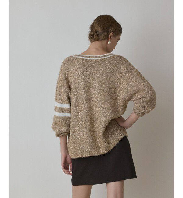 Diagram「グリッターニットカーディガン」|カーディガン|