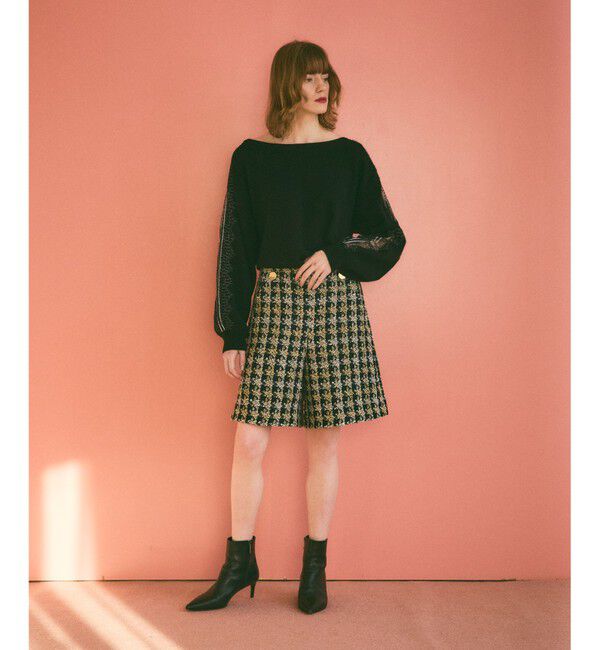 Grace Class「シャイニーツイードハーフパンツ」|その他|