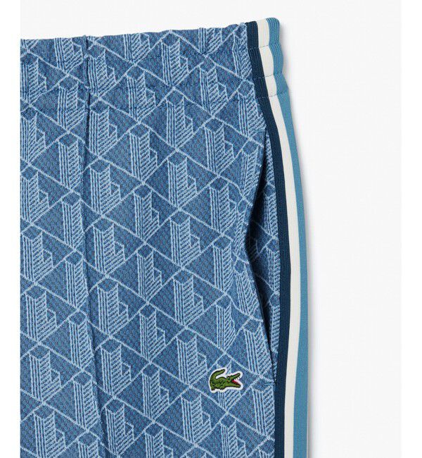 LACOSTE「サイドテーピングモノグラムジャカードトラックパンツ」|その他|