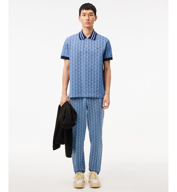 LACOSTE「サイドテーピングモノグラムジャカードトラックパンツ」|その他|