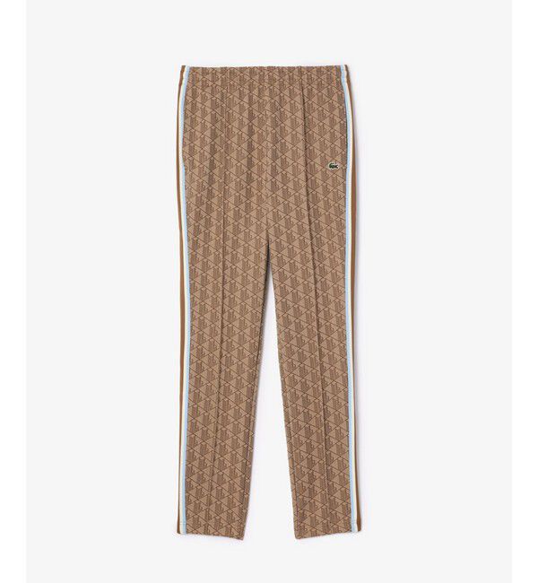 LACOSTE「サイドテーピングモノグラムジャカードトラックパンツ」|その他|