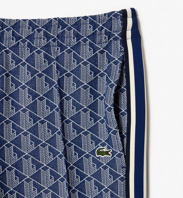 LACOSTE「サイドテーピングモノグラムジャカードトラックパンツ」|その他|