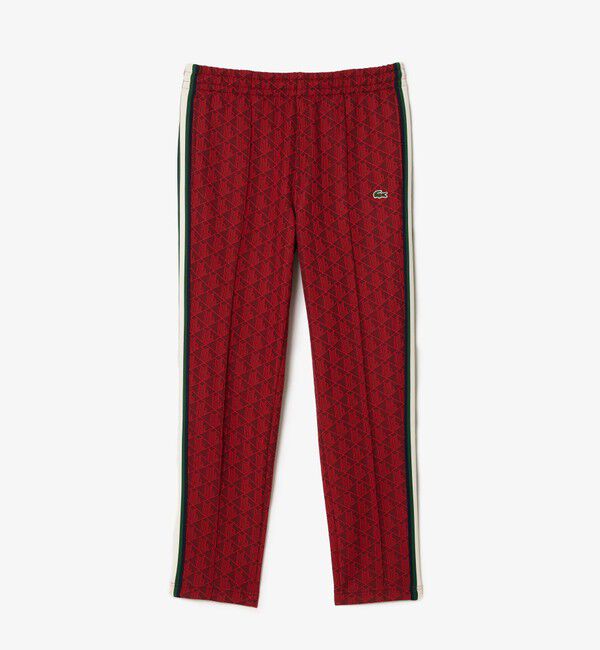 LACOSTE「サイドテーピングモノグラムジャカードトラックパンツ」|その他|