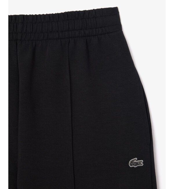 LACOSTE「ダブルフェイス鹿の子地ワイドトラックパンツ」|その他|
