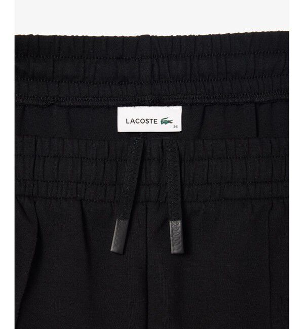 LACOSTE「ダブルフェイス鹿の子地ワイドトラックパンツ」|その他|
