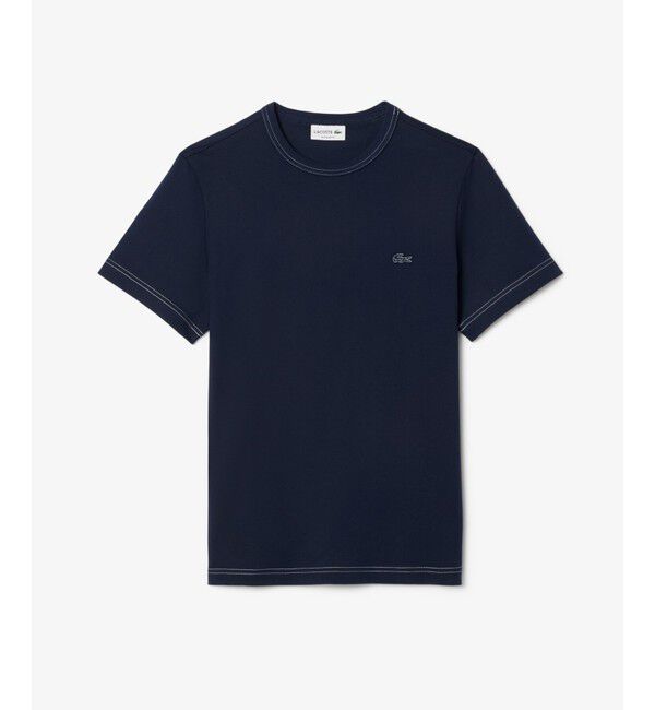 LACOSTE「配色ステッチTシャツ」|Tシャツ・カットソー|