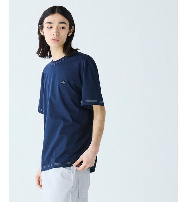 LACOSTE「配色ステッチTシャツ」|Tシャツ・カットソー|